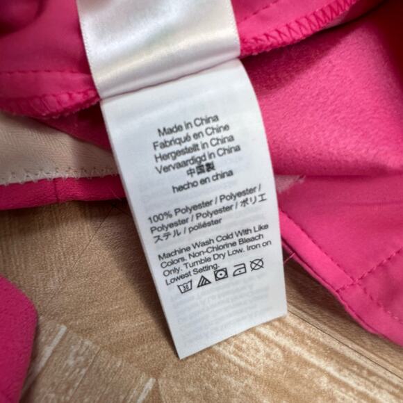 J. Crew Pink Pleated Wide Leg Trouser Pants Womens Size 4 High Rise Cuffed Hem - Picture 10 of 12